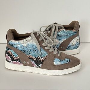 True Craft Jens Wedge Sneakers Size 8M